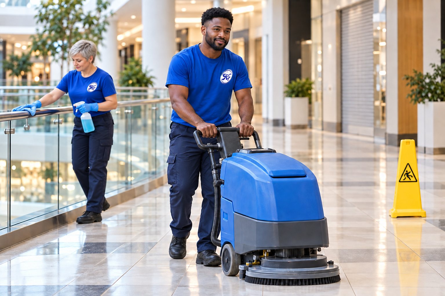Shopping centres & retail cleaning